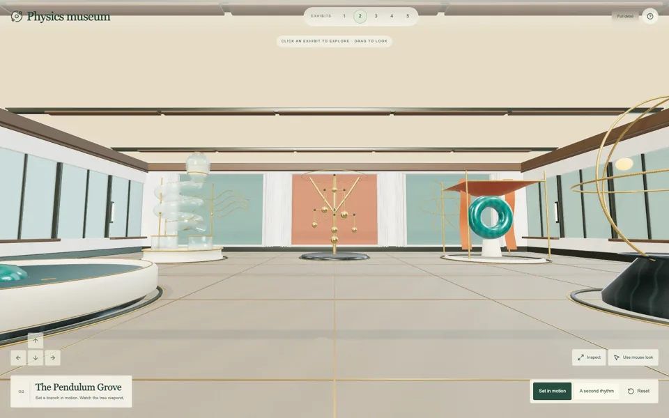 Still from Physics museum